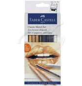 Resim Faber Castell Classic Sketch Set 6Lı 