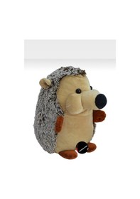 Resim Sevimli Kirpi Peluş Oyuncak Hediyelik Uyku Arkadaşı 30 Cm Krem 