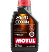 Resim Motul 8100 Eco-Lite 0W-20 Dex1 Gen2 Motor Yağı 1 L 