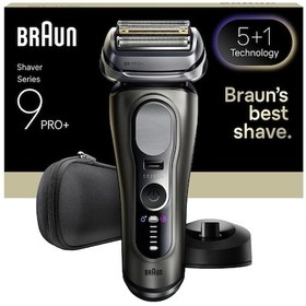 Resim Braun Series 9 Pro+ Elektrikli Tıraş Makinesi, Islak Ve Kuru, Şarj Standı, 9615s 1 Saat 