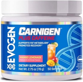 Resim Evogen Carnigen Plus Carnitine Powder Matrix with Caffeine & Acetyl L-Carnitine 50 Servis 