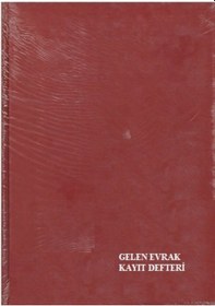 Resim Gelen Evrak Kayıt Defteri Ciltli 144 Yp Özkan Siyah 