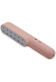 Resim Rustikevdecorart Dr Air Cleaner Uv LED Taşınabilir Hava Temizleme Cihazı Uvc Sterilize Pembe Renkli Rustik Ev Kullanımı İçin 