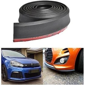 Resim Nissan Pickup Uyumlu Ezlip Tampon Dili Ön Ek Siyah 