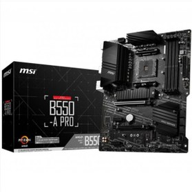 Resim MSI B550-a Pro B550 Ddr4 (vga Yok) Glan Atx Hdmı Dp M.2 Usb3.2 Am4 Amd Anakart 