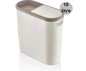 Resim Şık ve Dar Tasarımlı 10 Litre Çöp Kovası, Banyo ve Mutfak Için Pratik 