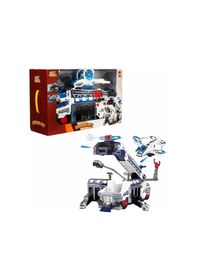 Resim Maxx Wheels Sesli Ve Işıklı Kurtarma Garaj Seti 50200 Police 