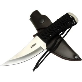 Resim Crkt Scrub Fixed 2712 Wy Kamp / Outdoor Bıçak 22,5cm - Ipli Sap, Deri Kılıflı 