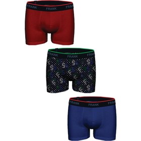 Resim John Frank Üçlü Erkek Boxer (JF3BRS01) 
