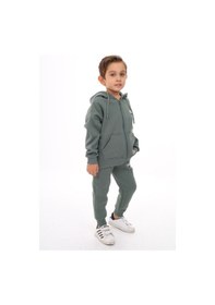 Resim Toontoy Kids Toontoy Erkek Çocuk Nakışlı Eşofman Takım Yeşil 