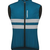Resim WOSAWE Erkek Bisikleti Yeleği - Nefes Alabilen Kolsuz Ceket, Rüzgar Geçirmez Yol Bisikleti Sürme Kapağı, Hafif Polyester ile Fermuar Cebi, Bahar/Yaz/Sonbahar için Bisiklet Aksesuarı 