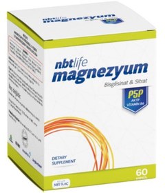 Resim NBT Life Magnezyum Bisglisinat ve Sitrat 60 Kapsül 