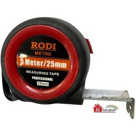 Resim Ennalbur Rodi Şerit Metre 5 Metre 25 Mm 5 Metre 