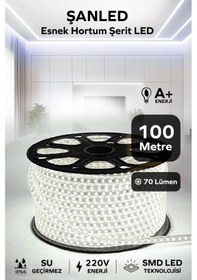 Resim Hortum Esnek 220v Şerit Led Beyaz 100 Metre 100 Metre 