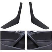 Resim Sağ Yan Araba İç Kapı Siyah Sol Sağ Kolu Kapak Trim İçin Vw Golf 6 Mk6 2009 