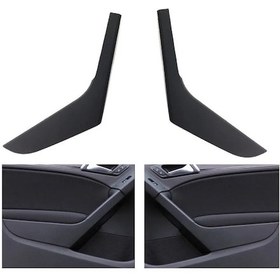 Resim Sağ Yan Araba İç Kapı Siyah Sol Sağ Kolu Kapak Trim İçin Vw Golf 6 Mk6 2009 