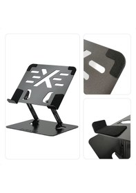 Resim Prexua Flexer Ayarlanabilir Ergonomik Laptop Standı - Tablet Standı - Metal - Siyah - Flx2320bl 