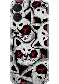 Resim Tecno Spark 9 Pro Kilif Silikon Desen Kizgin Kediler 1781 566399533 