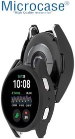 Resim Microcase Samsung Watch 7 40mm Önü Açık Sert Slim Rubber Kılıf - AL3172 