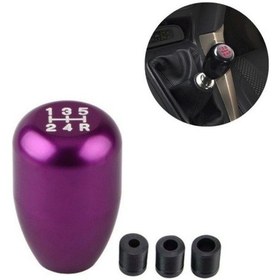 Resim Metal Vites Topuzu Aparatlı Üniversal Alüminyum Mor GLZ03702415 