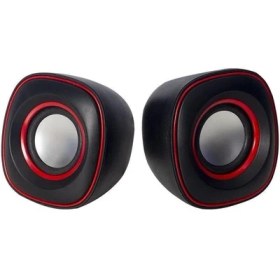 Resim Magicvoice D-015 1+1 USB Mini Hoparlör - Speaker (2*5 Watt - 4 Ohm) 