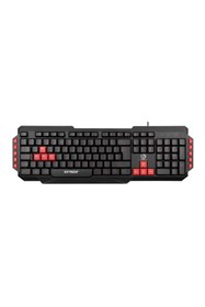 Resim Hytech HYK-46 GAMY SİYAH USB Q OYUNCU KLAVYESİ 