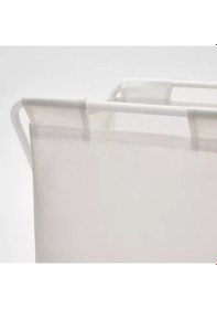 Resim Ikea Jäll Çamaşır Sepeti, Beyaz, 50 Litre 236741499 Beyaz 