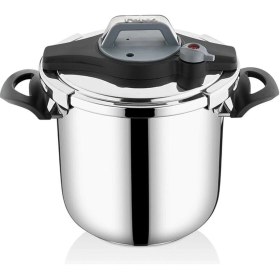 Resim Casa Milano Vento 7 Lt Düdüklü Tencere Siyah-gri Metal 