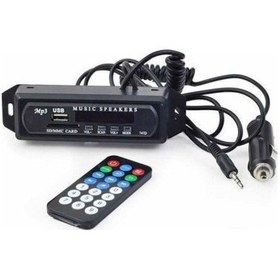 Resim Aux Usb Sd Mmc Kumandalı Bluetooth Çevirici 