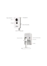 Resim Dahua 4mp Küp 2.8mm Wıfı Kablosuz Ip Kamera Dh-ıpc-k1430k-stw 