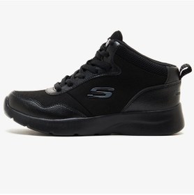 Resim Skechers Air Cooled Memory Foam Sneaker Hafızalı Taban Yarım Boğaz Siyah Günlük Spor Ayakkabı 