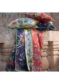 Resim Sarev Epıros %100 Ipek Saten Nevresim Takımı Çift Kişilik , Taba 