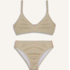 Resim Defacto Kız Çocuk Çizgili Bikini Takımı E3535a825hspn179 Pembe 