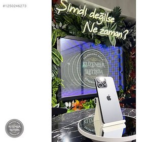 Resim Apple iPhone 15 Pro Max İkinci El TR | 256 GB | Siyah 