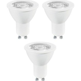 Resim Osram Ledvalue 4.5-5W 50W Led Spot Ampul Gu10 Gün Işığı 3 Adet 