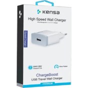 Resim Kensa 2.1A USB Hızlı Şarj Cihazı 