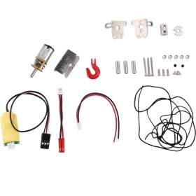 Resim Internet Metal Otomatik Simüle Vinç 3 Kanallı 3 Yollu Alıcı Kablosu Wpl B14 B24 B16 B36 C14 C24 C34 Mn D90 MN99S Rc Araba (Yurt Dışından) 