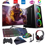 Resim COLLECT INTEL I5 3N 8GB 480GB SSD 4GB RX550 24" Monitörlü Oyun Bilgisayarı (Gaming SET) 