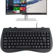 Resim Sones Kb-301b Multimedya Dizüstü Mini Kablolu Klavye, Arapça Versiyon 