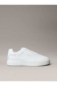 Resim Calvin Klein Premier - Leather Signature Trainers 