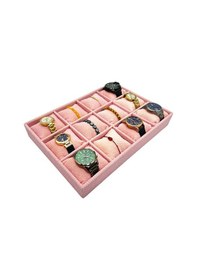 Resim Saat Ve Bileklik Tablası 12 Li Pembe 