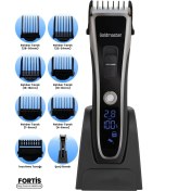 Resim Dijital Ekranlı Kablosuz ve Kablolu Çok Fonksiyonlu Kesme Makinesi Siyah 