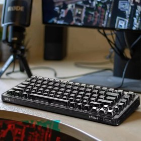 Resim Xiaomi Mıııw Io 83 Tuşlu Özel Mekanik Rgb Oyuncu Klavyesi Siyah (Xiaomi Türkiye Garantili) 