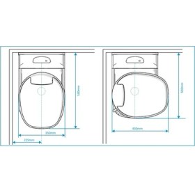 Resim Thetford Kasetli Tuvalet C200 - Cs 
