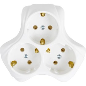 Resim COOL MATE 3 Lü Topraklı Papatya Golyat Yonca Priz 