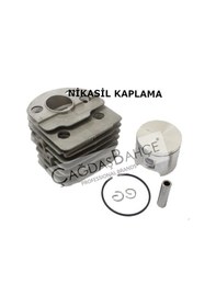 Resim HUSQVARNA 55 /51 TESTERE NİKASİL SİLİNDİR PİSTON SETİ 46 mm 