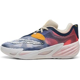 Resim Puma All-pro Nıtro 2 Hooptopıa Unısex Basketbol Ayakkabısı 312303 01 Mavi 