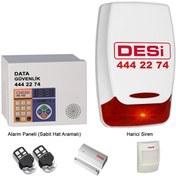 Resim Desi HS-102 Metaline Plus WTKS Alarm Sistemi DESi