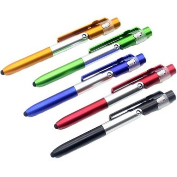 10 Adet 4'ü 1 Arada Çok İşlevli Tükenmez Kalem Led Işıklı Telefon Tutucu Diğer