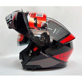 Resim Mt Genesis Sv Atempo B15 Parlak Renk Çene Açılır Kask Iç Güneş Vi 